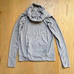 Lululemon Make A Move Long Sleeve Heathered Battleship - Sz. 2